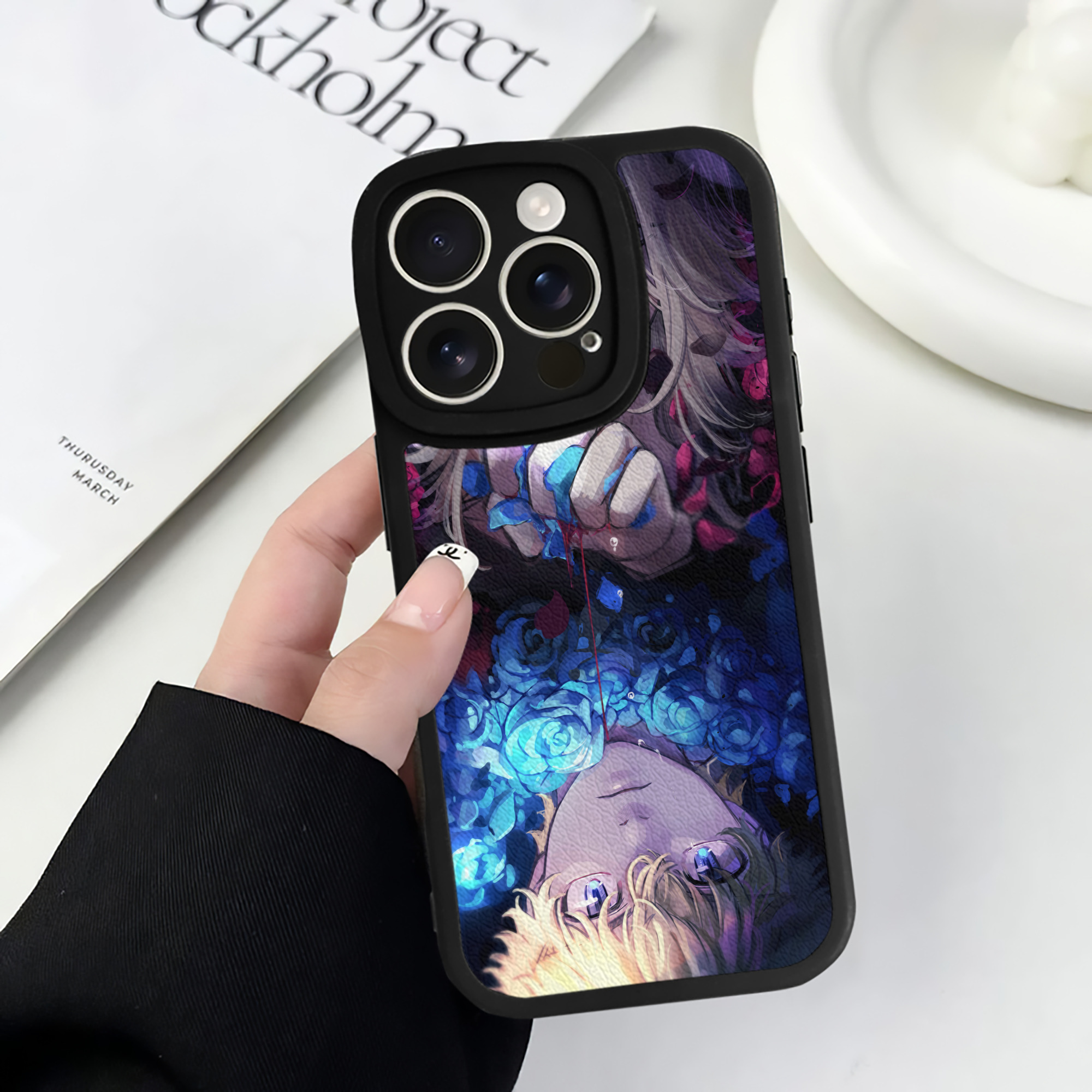 （画像用） 東京リベンジャーズ Tokyo Revengers 【iPhone 16シリーズ対応】シリコンスマホケース（レザー調） 材質：シリコン